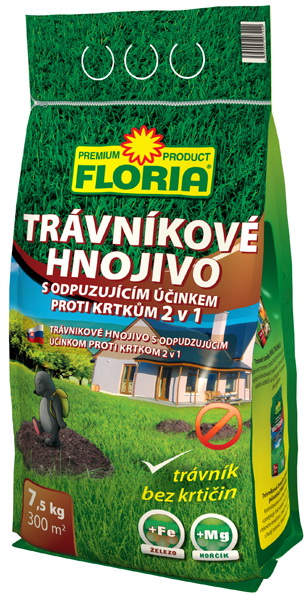 hnojivo proti krtkům Floria